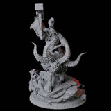 Four Goat Mounted Royal Guards Miniature for Dungeons and Dragons, Pathfinder or other TTRPGs