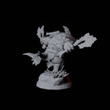 Four Graceful Orcafolk Warriors Miniature for Dungeons and Dragons, Pathfinder or other TTRPGs