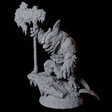 Four Graceful Orcafolk Warriors Miniature for Dungeons and Dragons, Pathfinder or other TTRPGs