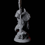 Four Graceful Orcafolk Warriors Miniature for Dungeons and Dragons, Pathfinder or other TTRPGs