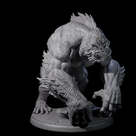Four Grim Barlguras Miniature for Dungeons and Dragons, Pathfinder or other TTRPGs