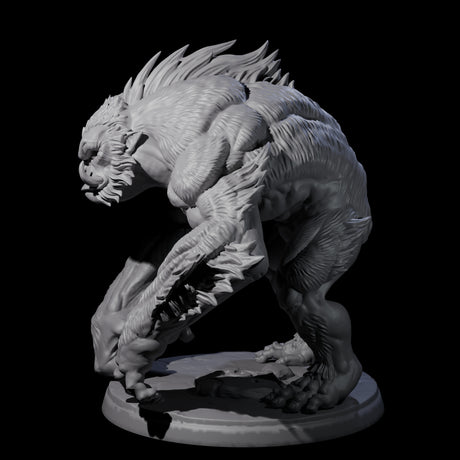 Four Grim Barlguras Miniature for Dungeons and Dragons, Pathfinder or other TTRPGs