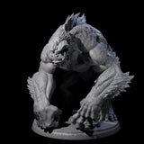 Four Grim Barlguras Miniature for Dungeons and Dragons, Pathfinder or other TTRPGs