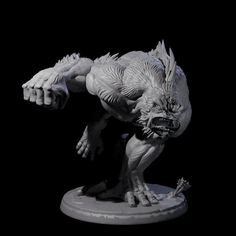 Four Grim Barlguras Miniature for Dungeons and Dragons, Pathfinder or other TTRPGs