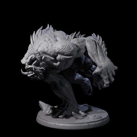 Four Grim Barlguras Miniature for Dungeons and Dragons, Pathfinder or other TTRPGs