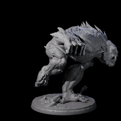 Four Grim Barlguras Miniature for Dungeons and Dragons, Pathfinder or other TTRPGs