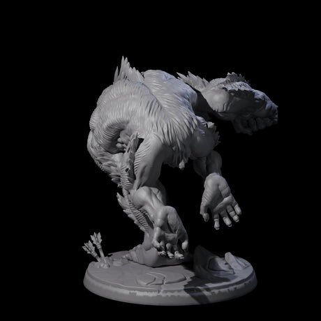 Four Grim Barlguras Miniature for Dungeons and Dragons, Pathfinder or other TTRPGs