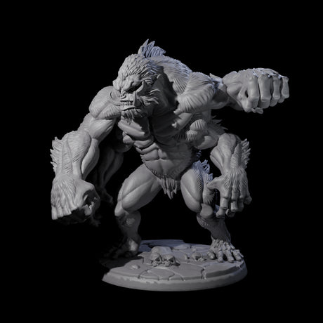 Four Grim Barlguras Miniature for Dungeons and Dragons, Pathfinder or other TTRPGs