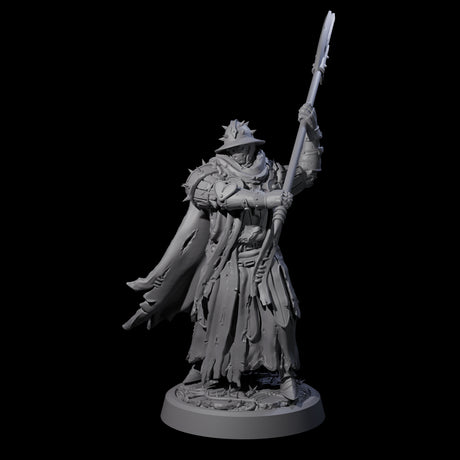 Four Grimdark Town Guardsmen Miniature for Dungeons and Dragons, Pathfinder or other TTRPGs