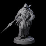 Four Grimdark Town Guardsmen Miniature for Dungeons and Dragons, Pathfinder or other TTRPGs