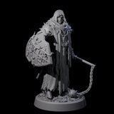 Four Grimdark Town Guardsmen Miniature for Dungeons and Dragons, Pathfinder or other TTRPGs