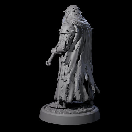 Four Grimdark Town Guardsmen Miniature for Dungeons and Dragons, Pathfinder or other TTRPGs