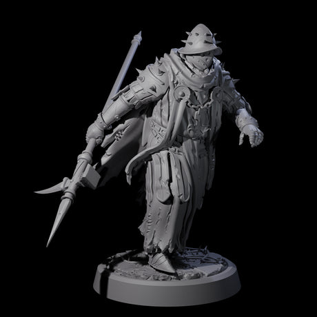 Four Grimdark Town Guardsmen Miniature for Dungeons and Dragons, Pathfinder or other TTRPGs