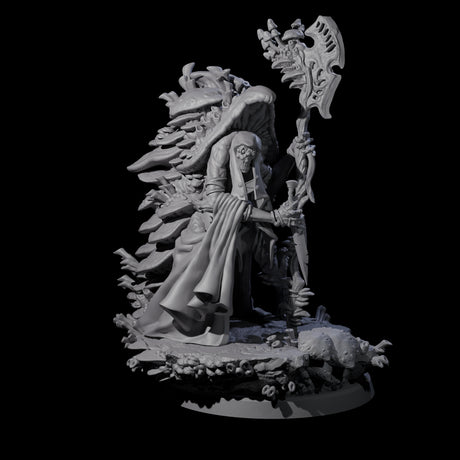 Four Growing Fungus Cultists Miniature for Dungeons and Dragons, Pathfinder or other TTRPGs