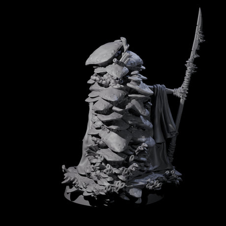 Four Growing Fungus Cultists Miniature for Dungeons and Dragons, Pathfinder or other TTRPGs