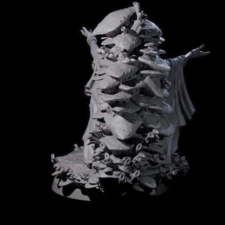 Four Growing Fungus Cultists Miniature for Dungeons and Dragons, Pathfinder or other TTRPGs