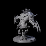 Four Grusome Minotaurs Miniature for Dungeons and Dragons, Pathfinder or other TTRPGs