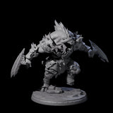 Four Grusome Minotaurs Miniature for Dungeons and Dragons, Pathfinder or other TTRPGs