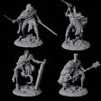 Four Guard Alchemical Golems Miniature for Dungeons and Dragons, Pathfinder or other TTRPGs