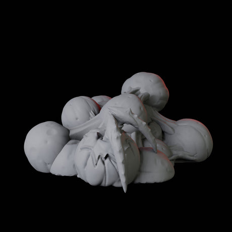Four Hatching Eggs Miniature for Dungeons and Dragons, Pathfinder or other TTRPGs