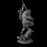 Four Howling Lycans Miniature for Dungeons and Dragons, Pathfinder or other TTRPGs