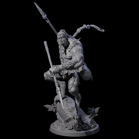 Four Howling Lycans Miniature for Dungeons and Dragons, Pathfinder or other TTRPGs