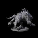 Four Hulking Hellhounds Miniature for Dungeons and Dragons, Pathfinder or other TTRPGs