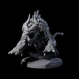 Four Hulking Hellhounds Miniature for Dungeons and Dragons, Pathfinder or other TTRPGs