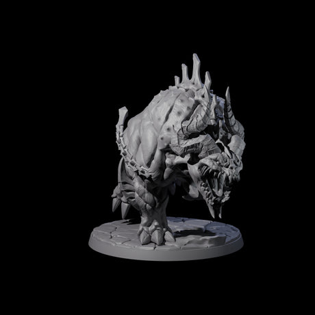 Four Hulking Hellhounds Miniature for Dungeons and Dragons, Pathfinder or other TTRPGs