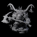 Four Hulking Ogre Juggernauts Miniature for Dungeons and Dragons, Pathfinder or other TTRPGs