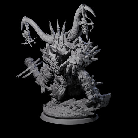 Four Hulking Ogre Juggernauts Miniature for Dungeons and Dragons, Pathfinder or other TTRPGs