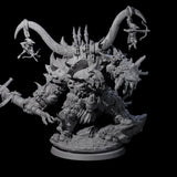 Four Hulking Ogre Juggernauts Miniature for Dungeons and Dragons, Pathfinder or other TTRPGs