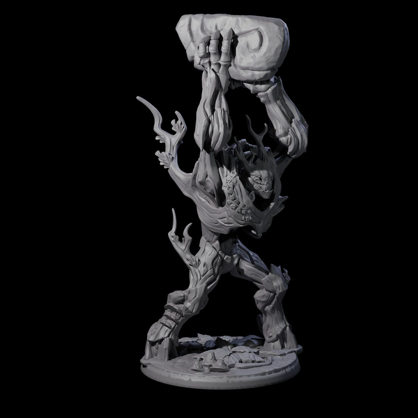 Four Hungry Gulthias Blights Miniature for Dungeons and Dragons, Pathfinder or other TTRPGs
