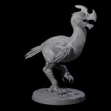 Four Hunting Axe Beaks Miniature for Dungeons and Dragons, Pathfinder or other TTRPGs