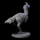 Four Hunting Axe Beaks Miniature for Dungeons and Dragons, Pathfinder or other TTRPGs