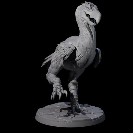 Four Hunting Axe Beaks Miniature for Dungeons and Dragons, Pathfinder or other TTRPGs