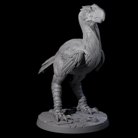 Four Hunting Axe Beaks Miniature for Dungeons and Dragons, Pathfinder or other TTRPGs