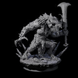 Four Hunting Balors Miniature for Dungeons and Dragons, Pathfinder or other TTRPGs