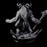 Four Hunting Balors Miniature for Dungeons and Dragons, Pathfinder or other TTRPGs