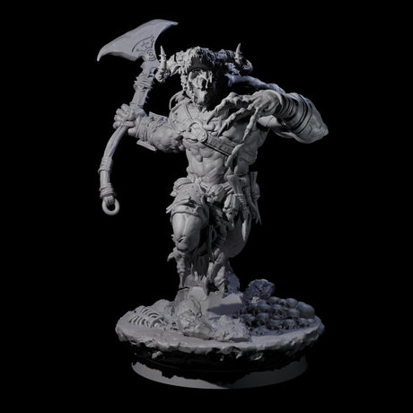 Four Hunting Balors Miniature for Dungeons and Dragons, Pathfinder or other TTRPGs