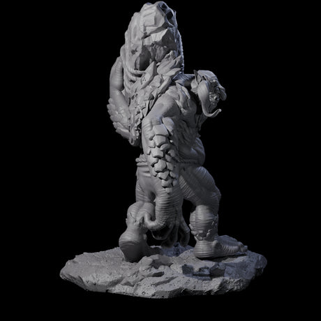 Four Hurling Ettins Miniature for Dungeons and Dragons, Pathfinder or other TTRPGs