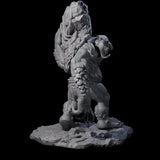 Four Hurling Ettins Miniature for Dungeons and Dragons, Pathfinder or other TTRPGs