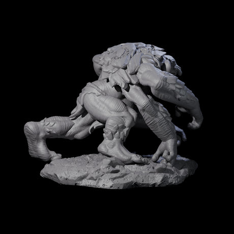 Four Hurling Ettins Miniature for Dungeons and Dragons, Pathfinder or other TTRPGs