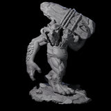 Four Hurling Ettins Miniature for Dungeons and Dragons, Pathfinder or other TTRPGs
