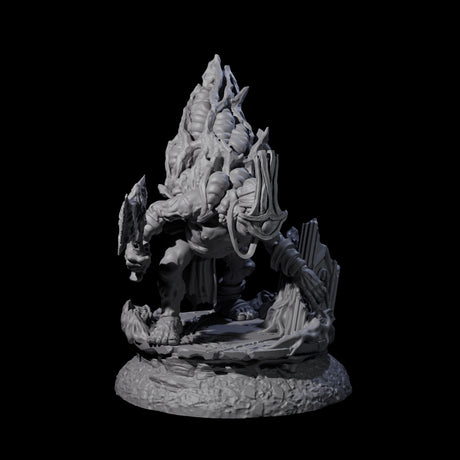 Four Infected Hive Thralls Miniature for Dungeons and Dragons, Pathfinder or other TTRPGs