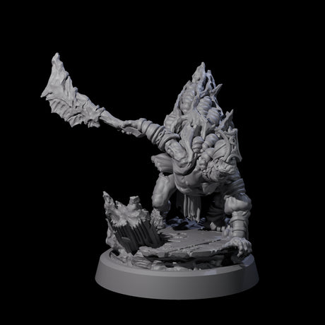 Four Infected Hive Thralls Miniature for Dungeons and Dragons, Pathfinder or other TTRPGs