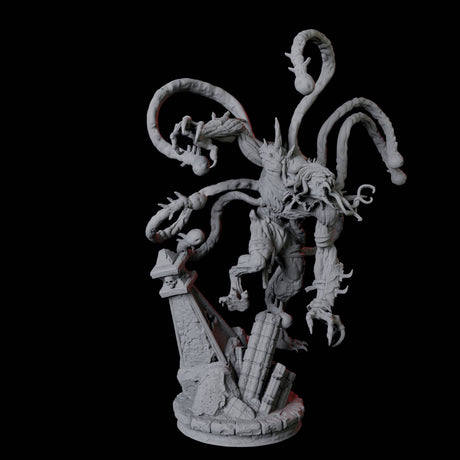 Four Infested Ghouls Miniature for Dungeons and Dragons, Pathfinder or other TTRPGs