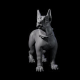 Four Inquisitive Dogs Miniature for Dungeons and Dragons, Pathfinder or other TTRPGs