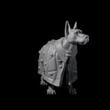 Four Inquisitive Dogs Miniature for Dungeons and Dragons, Pathfinder or other TTRPGs