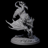 Four Kamikaze Werebat Riding Goblins Miniature for Dungeons and Dragons, Pathfinder or other TTRPGs
